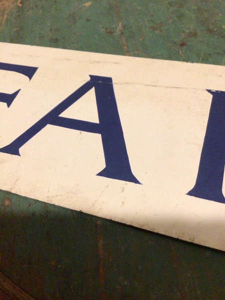 Genuine “ Farm” Double Sided Sign
