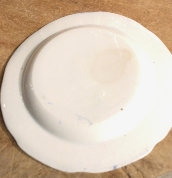 Early Staffordshire Transfer Cup Plate #1