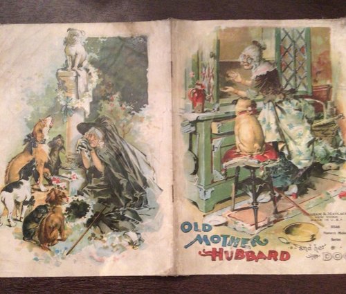 WONDERFUL CLOTH BOOK HAND DATED 1865
