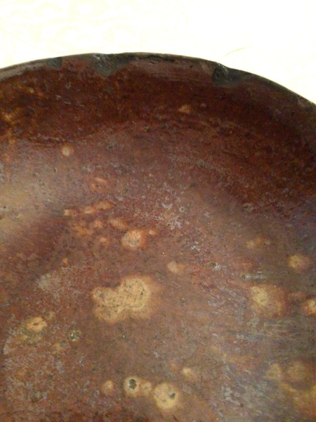 Small Redware Plate