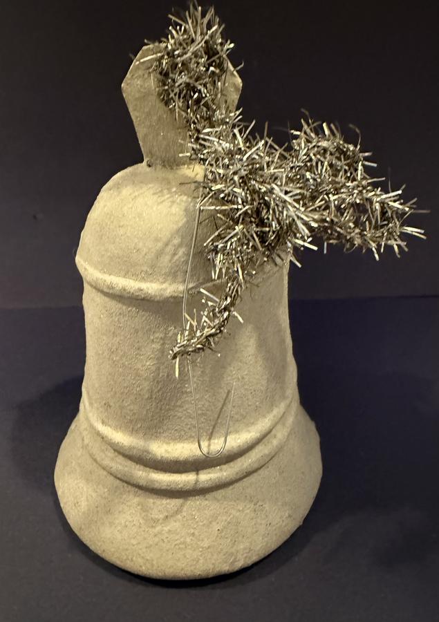 Candy Containers Bell Belsnickle Face with Feather