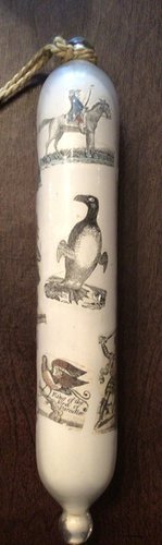 Victorian Potichomania Rolling pin