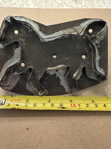 LARGE RUNNING HORSE COOKIE CUTTER