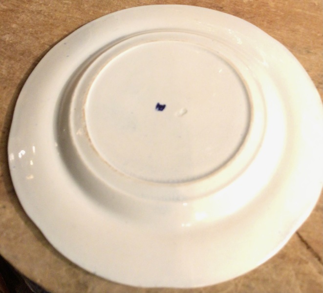 Early Staffordshire Transfer Cup Plate #2