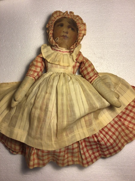 Rare 1890’s Horsman Bruckner Topsy Cloth Doll