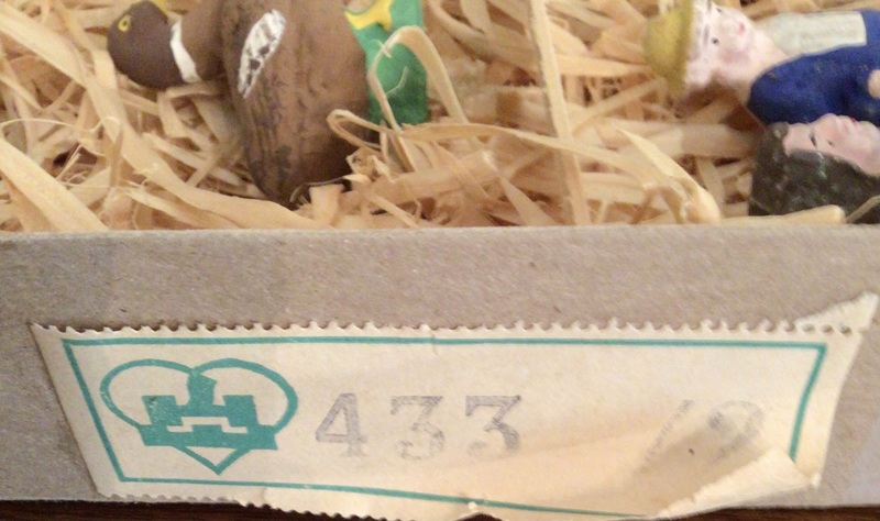 Wonderful Putz German Farm Set Original Box