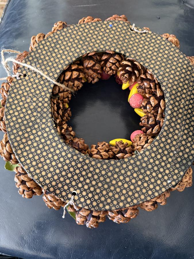 Vintage Fruited Della Robbia Wreath