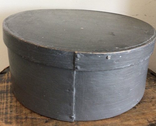 Pantry Box in Sage Grey Paint