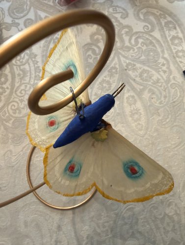 Antique Rare Dresden Butterfly 1920’-30’s