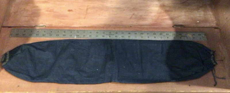 Rare Linen roll up protector