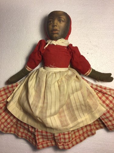 Rare 1890’s Horsman Bruckner Topsy Cloth Doll