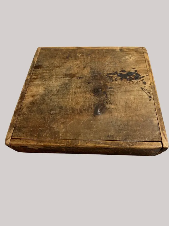 Mid 19th. century Scrub Box
