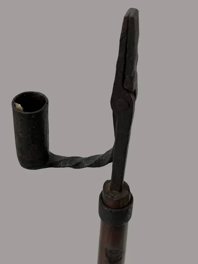 Small, X Base American Floor Light