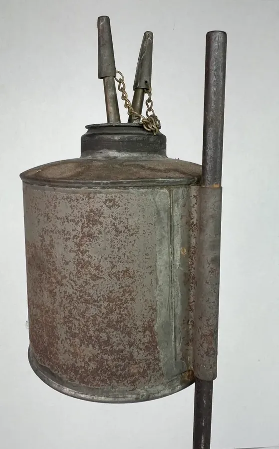 Circa 1840's Double Light Oil Burner