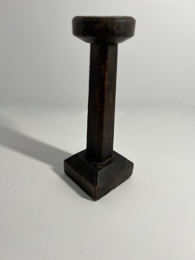 New England, Spanish Brown Painted Lamp Tidy