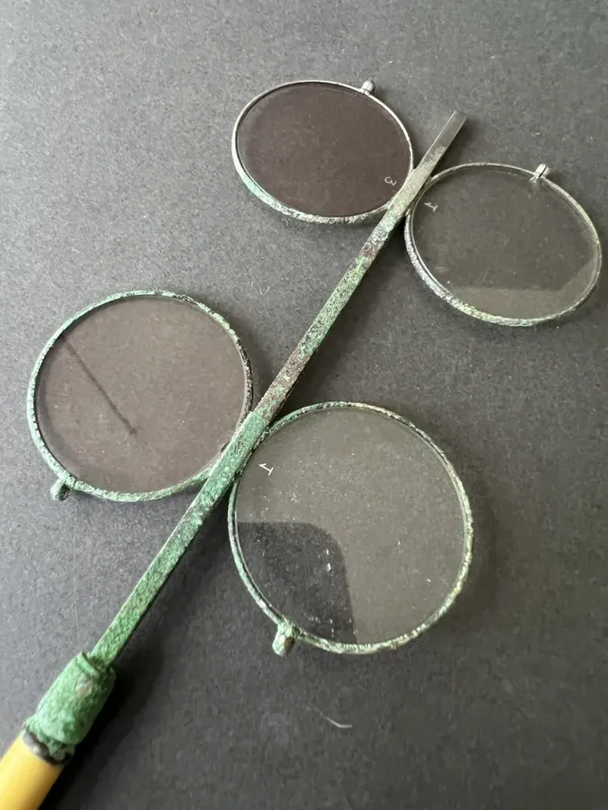 Unusual Reading Glasses, Multiple Lenses