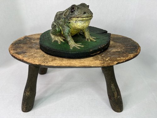 Painted Cricket Stool