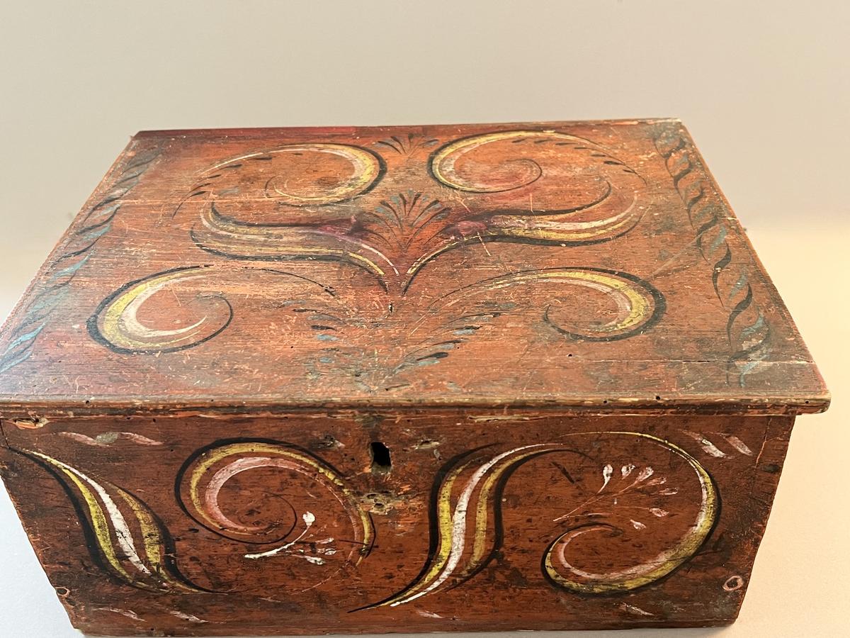 Painted Table Box
