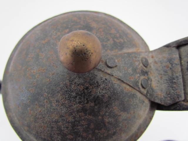 19th. c. Punched Tin Goose Necked Coffee Pot