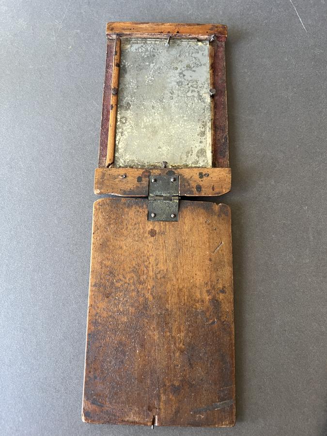 18th. century Folding Fragment Mirror