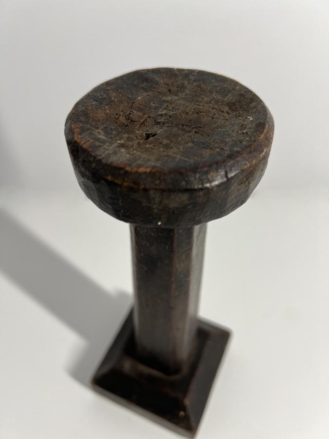 New England, Spanish Brown Painted Lamp Tidy