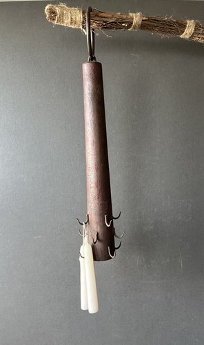 19th. century American Painted Candle Dryer