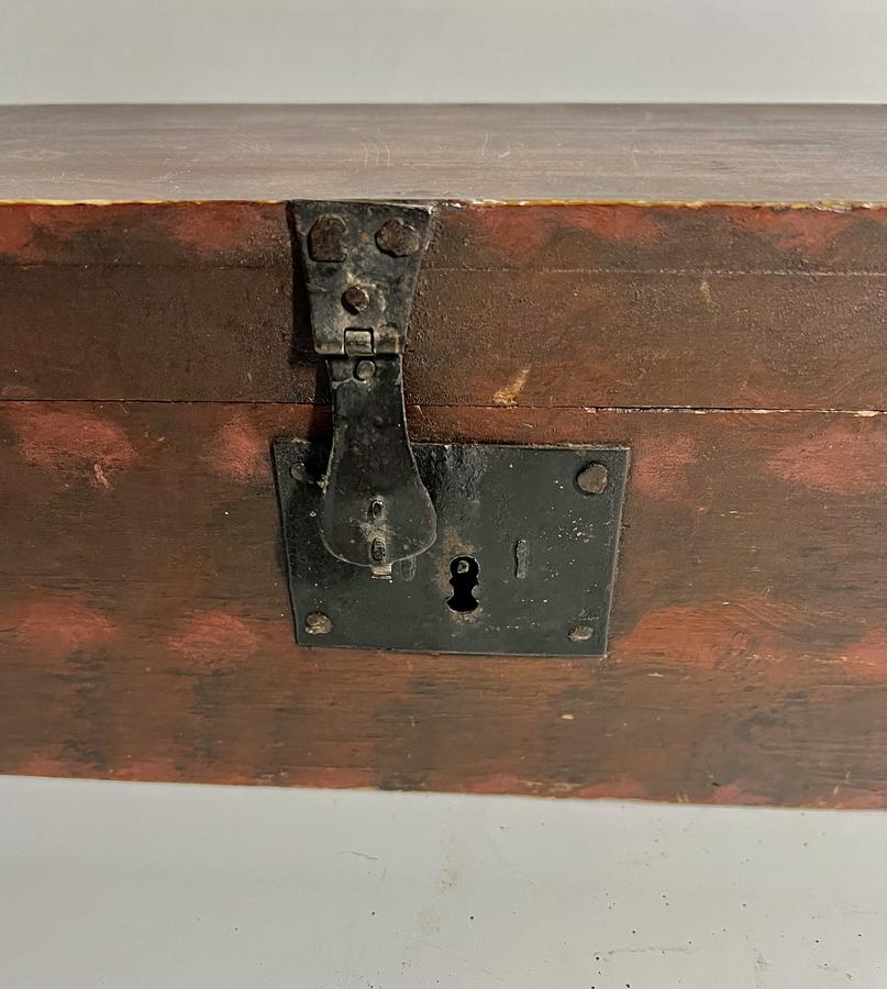 Paint Decorated Document Box