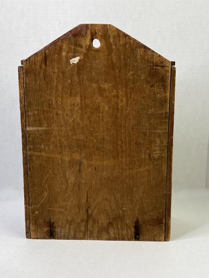 19th. c. Red Painted Display Shelf