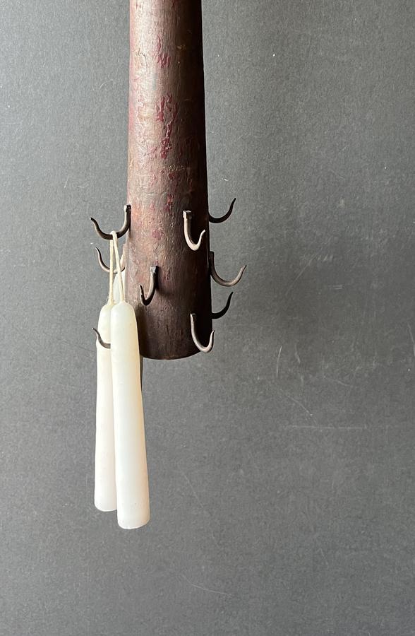 19th. century American Painted Candle Dryer