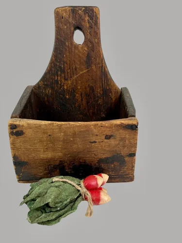 Circa 1840, Square Nailed Wall Box