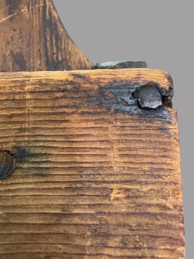 Circa 1840, Square Nailed Wall Box