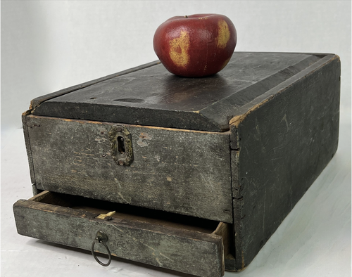 Fabulous Painted Table Box, with Drawer