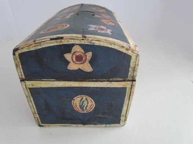 Smaller Paint Decorated Table Box