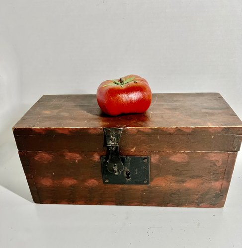 Paint Decorated Document Box
