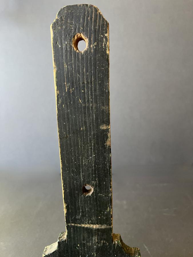 Black Painted Candle Shelf, Sconce Shelf