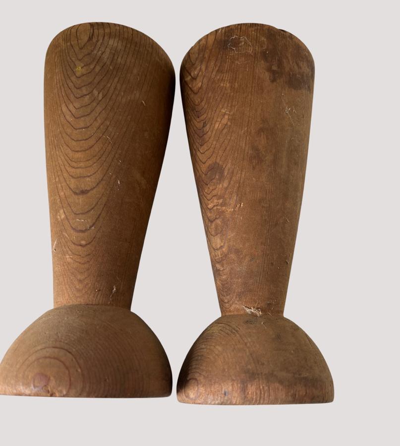Pair of 19th. century Treen Cups
