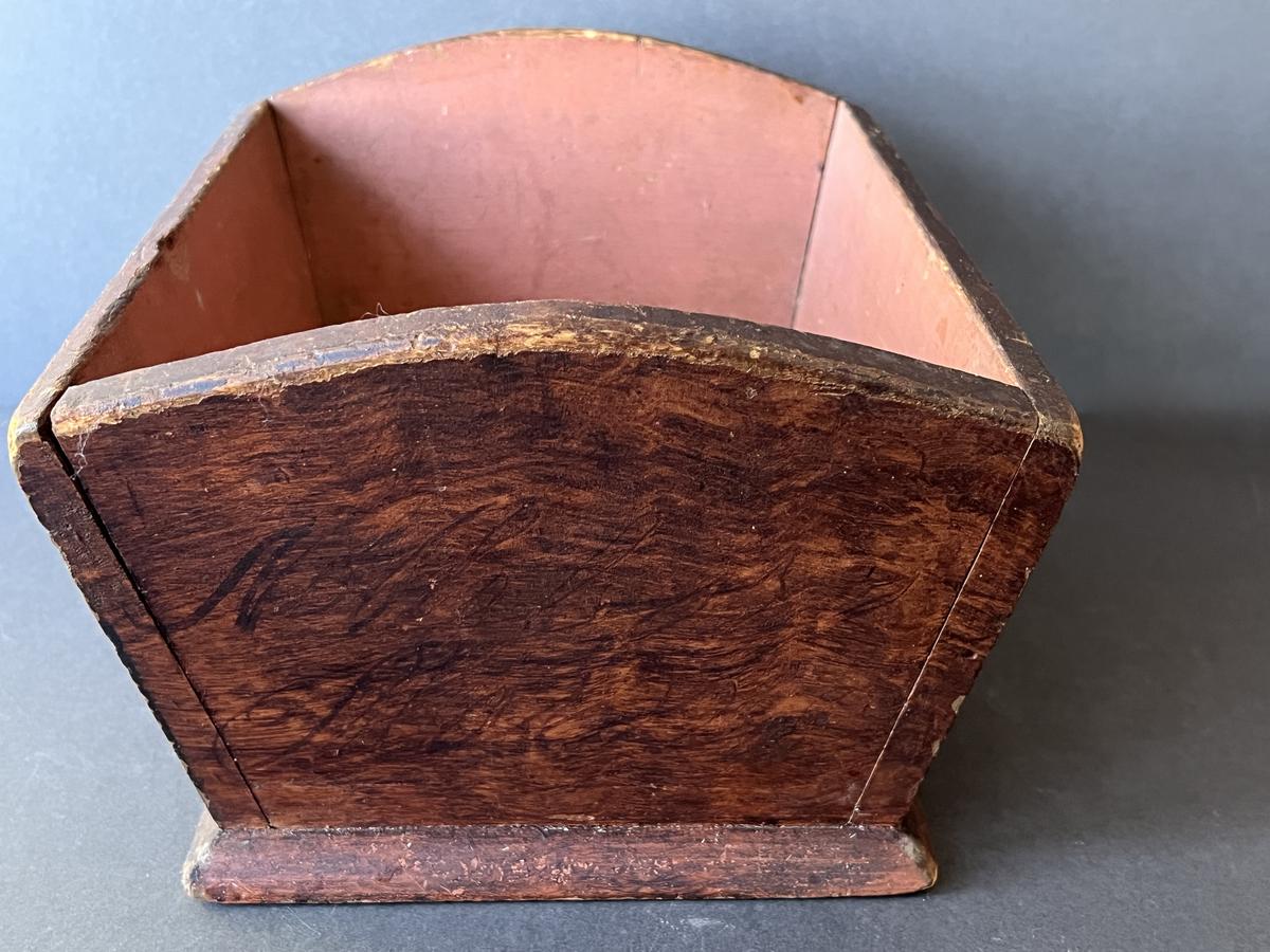 Grain Painted Single Loaf Dough Box
