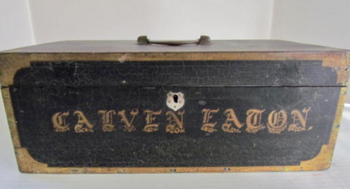 Painted, Calvin Eaton Document Box