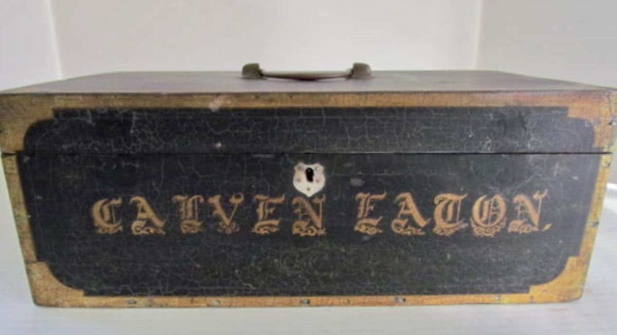 Painted, Calvin Eaton Document Box