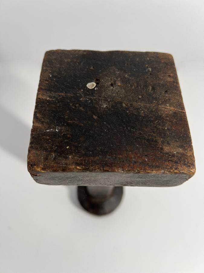 New England, Spanish Brown Painted Lamp Tidy