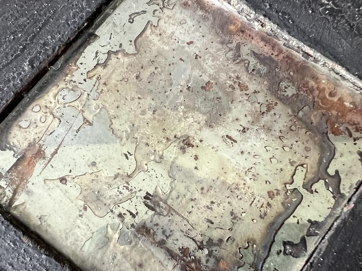 American Painted Fragment Mirror