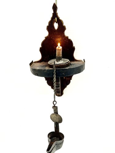 Wonderful 19th. century Lighting Shelf
