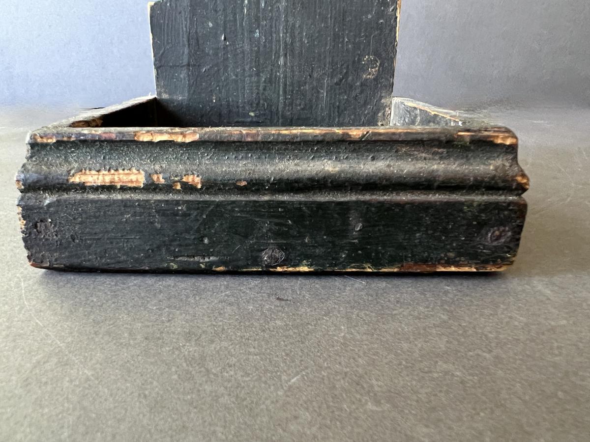 Black Painted Candle Shelf, Sconce Shelf