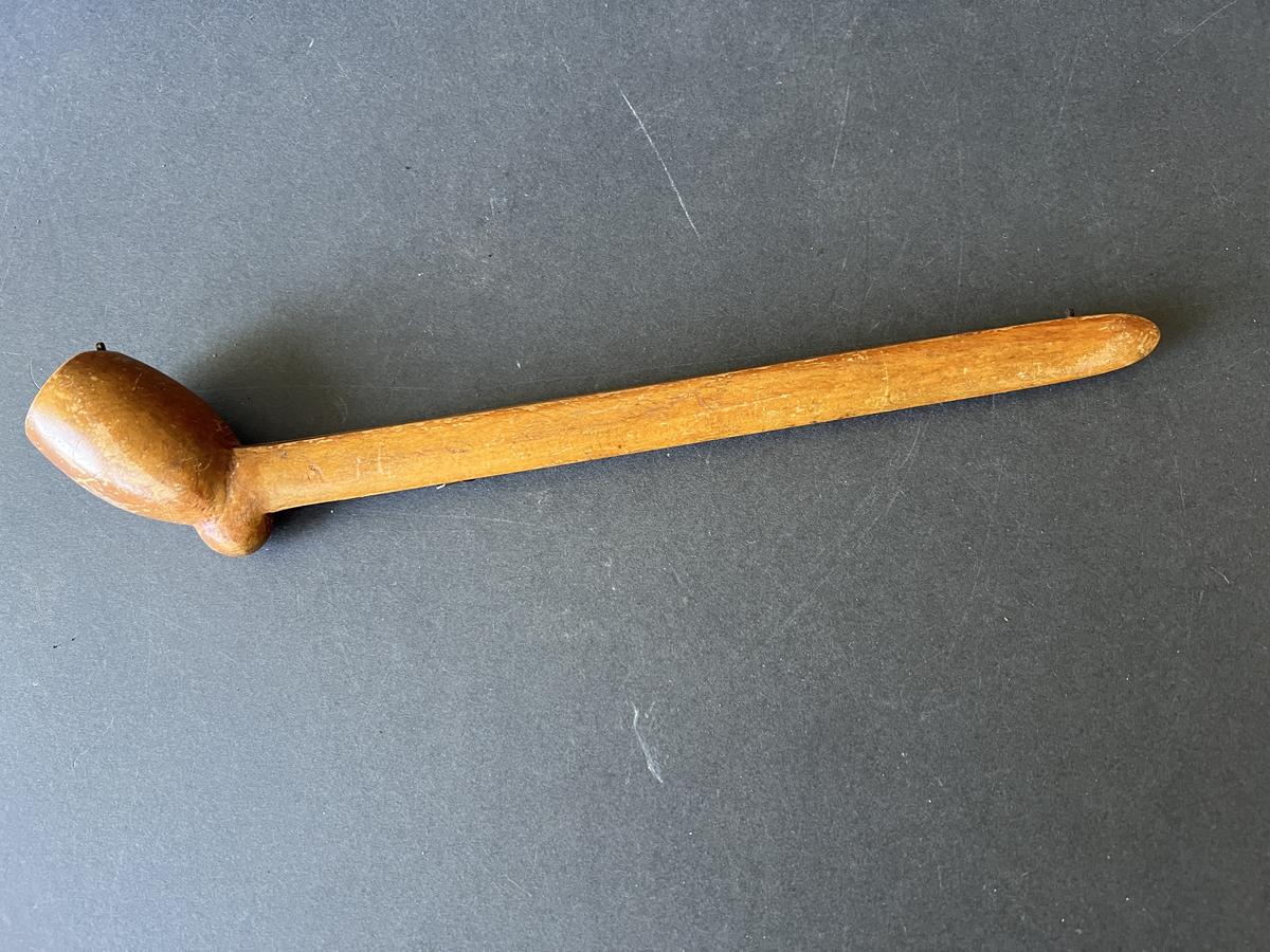 19th. century Signed Wooden Pipe Case