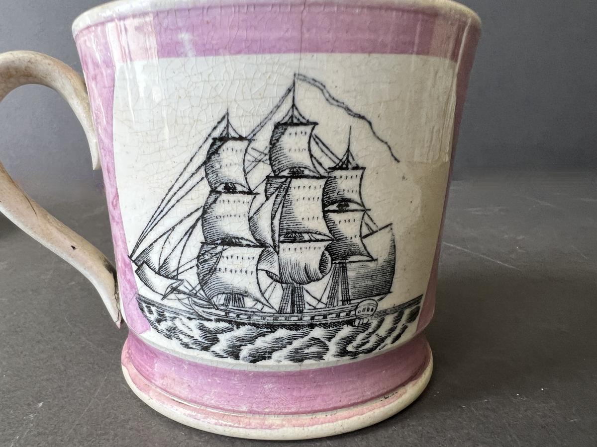 Sunderland Luster Nautical Mug