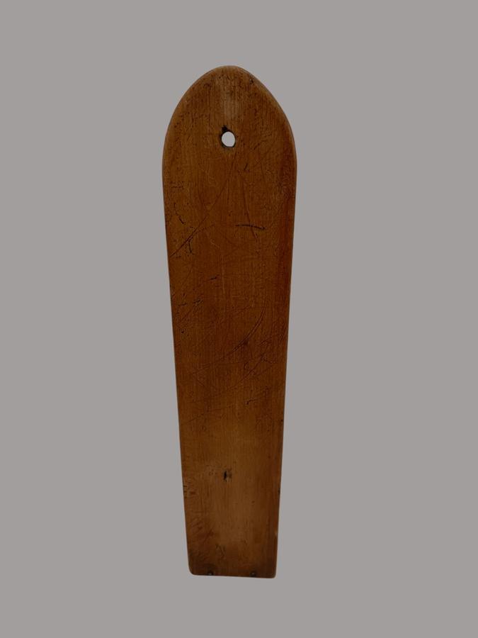 Early 19th. c. Pine Wood, Spill Holder