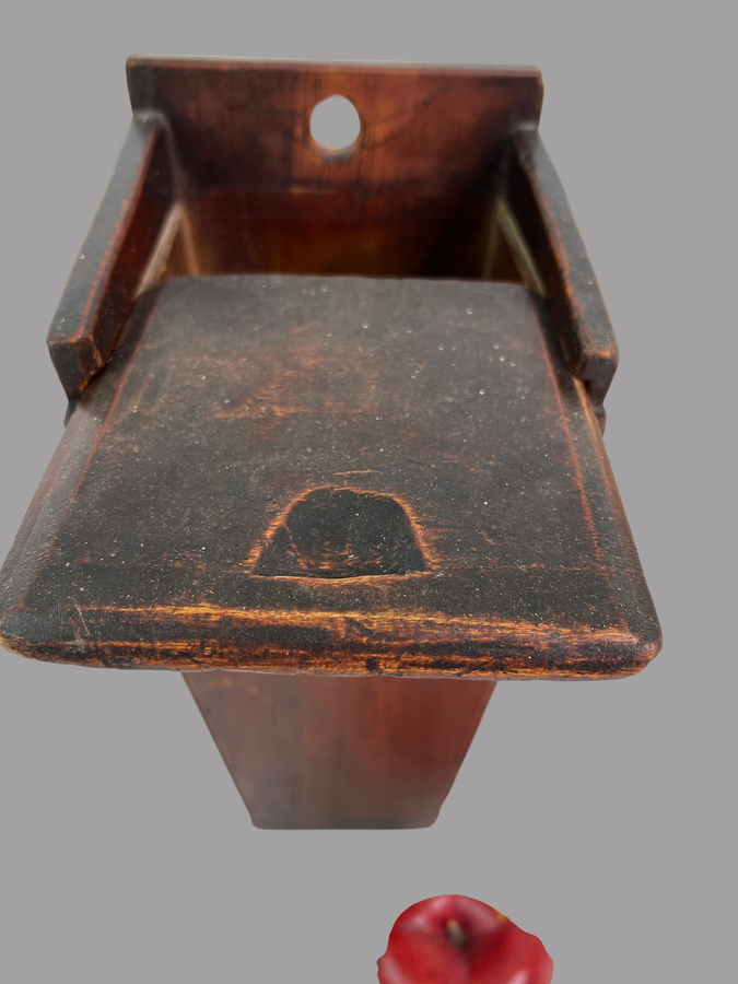 18th. c. Chippendale Slide Lid Candle Box
