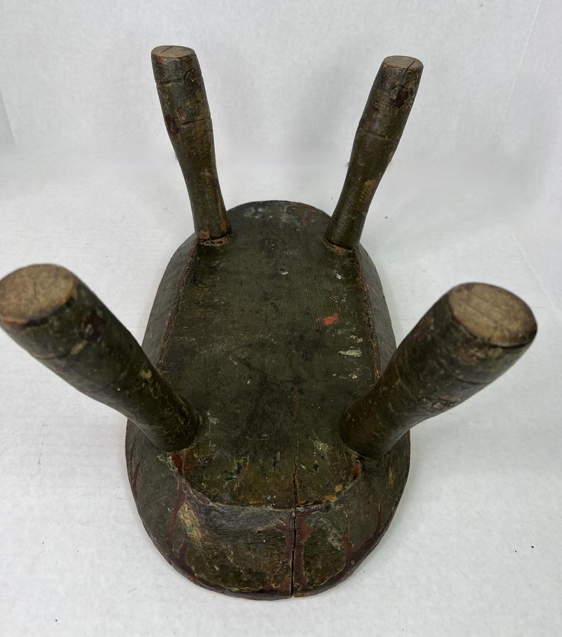 Painted Cricket Stool
