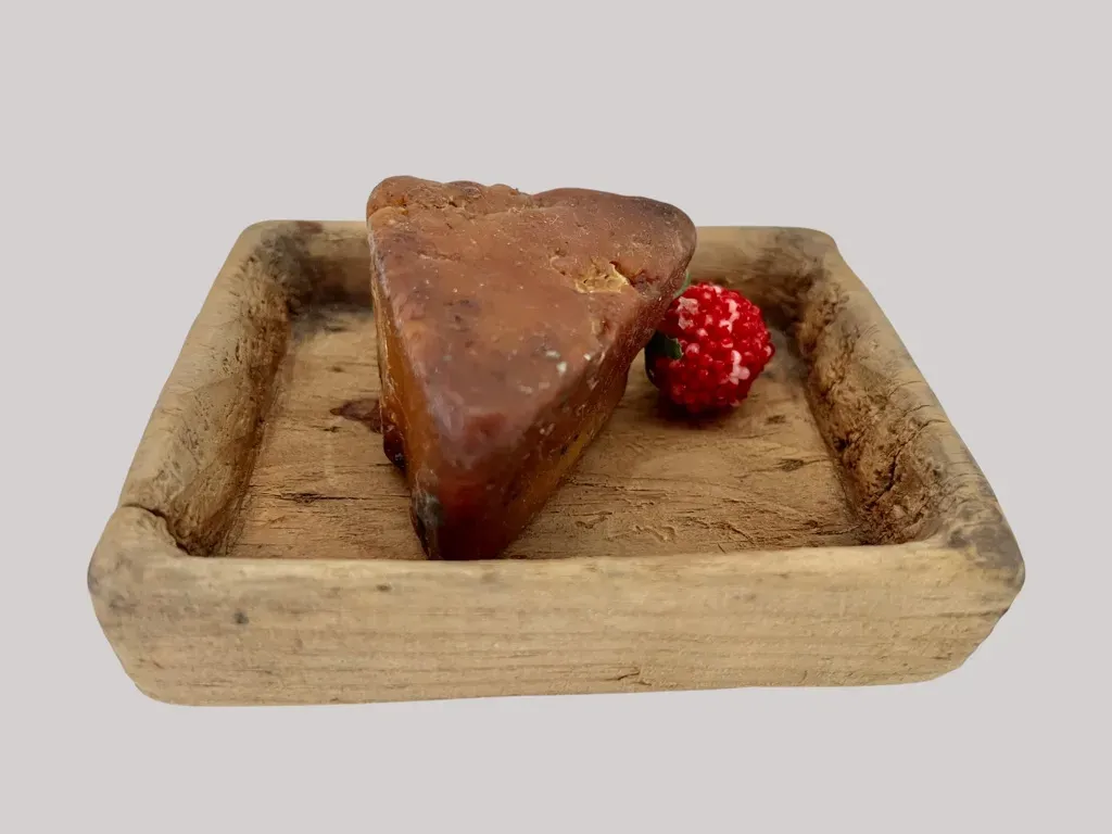 Treen, American Late 19th. c. Soap Dish