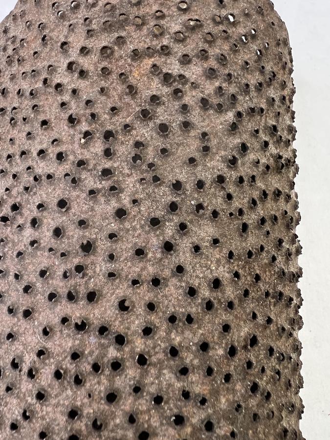Punched Tin Grater, Lollipop Top